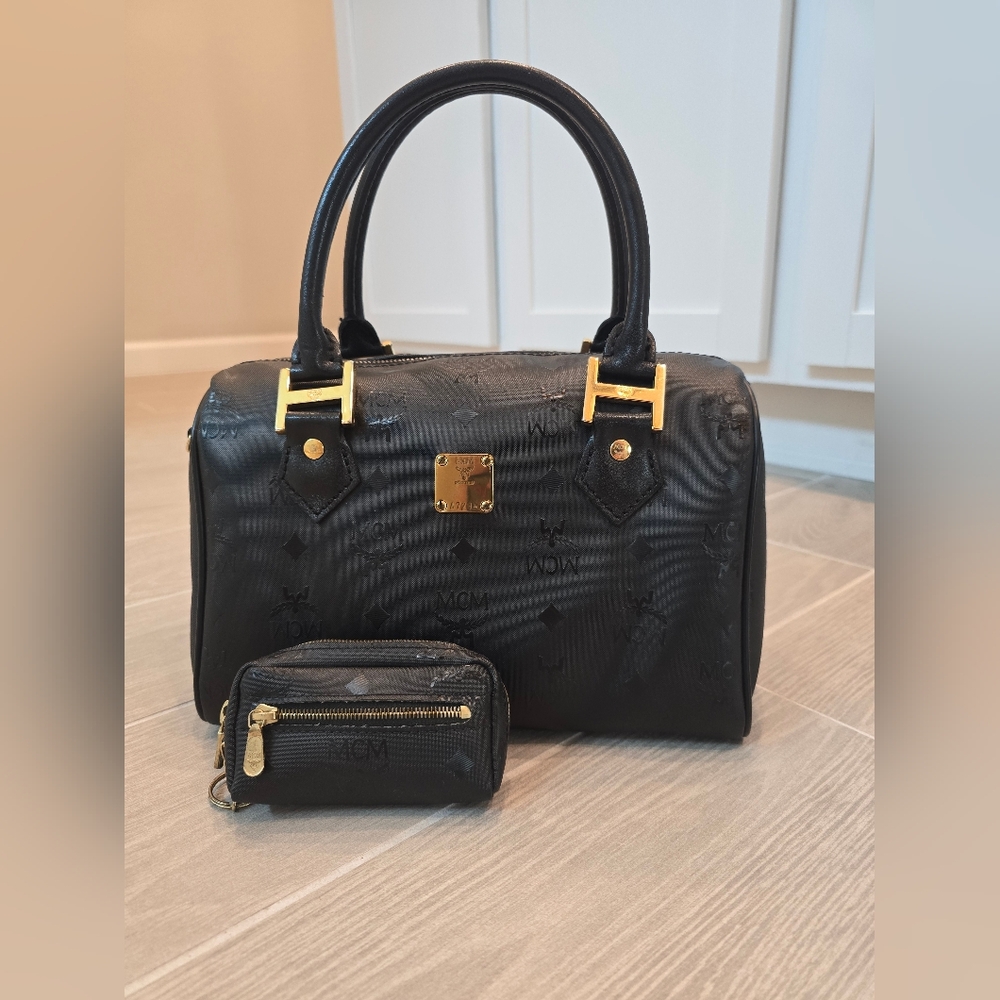 SOLD-MCM Boston Bag